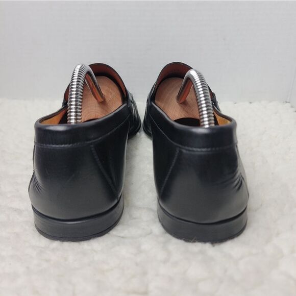 Magnanni Lino Mens Penny Loafer Size 8.5   Black Leather Buckle Shoes main image 11